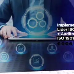 Curso ISO 9001 online gratis con certificado. Implementador Líder ISO 9001 y Auditor Interno ISO 19011.