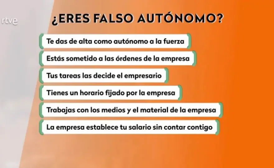 Falso autónomo - ¿Cómo detectarlo y proteger tu carrera?